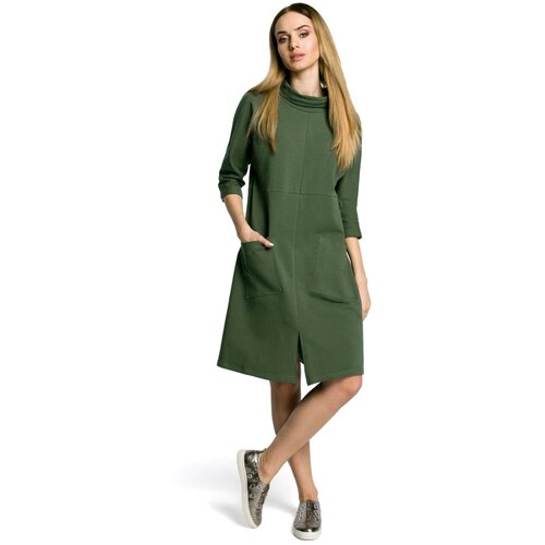 Made Of Emotion Woman's Dress M353 Military Cene