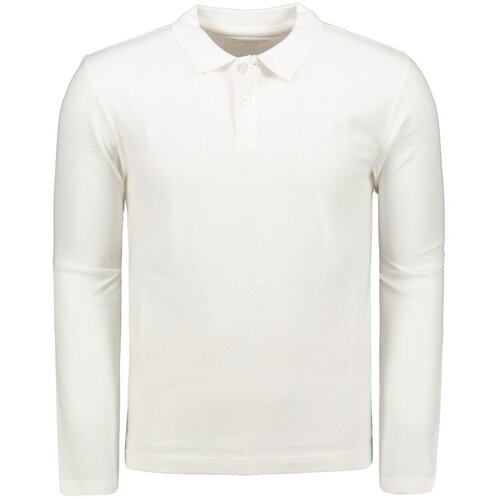 Ombre Odjeća za muškarce obični dugi rukav L132 bela | siva Cene
