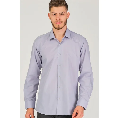 dewberry G726 MEN'S SHIRT-GRAY