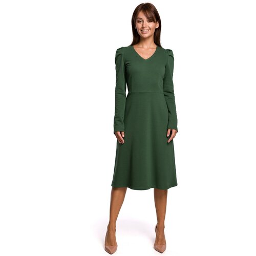 BeWear Ženska haljina B162 zelena Slike