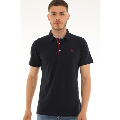 dewberry Men's polo shirt 7273 crna Cene
