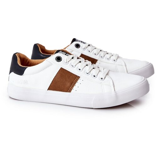 Kesi Leather Sneakers Big Star II174037 White-Beige Slike