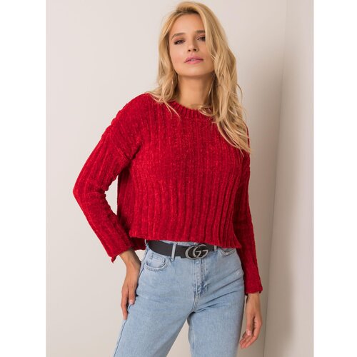 Fashion Hunters Dark red sweater from Olivvia RUE PARIS Slike