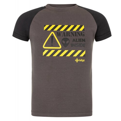 Kilpi Boy's cotton t-shirt Salo-jb dark gray Cene