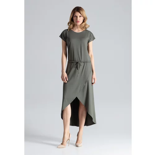 Figl Woman's Dress M394 Olive