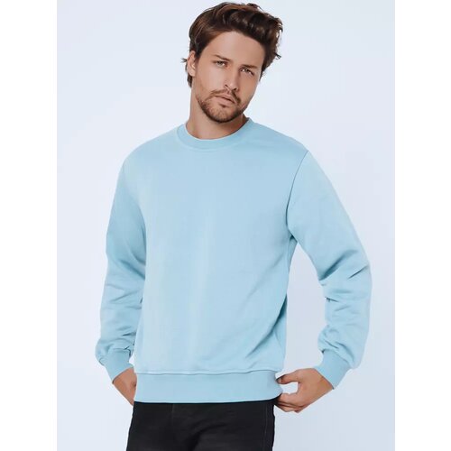 DStreet Men's blue sweatshirt BX5011 Slike