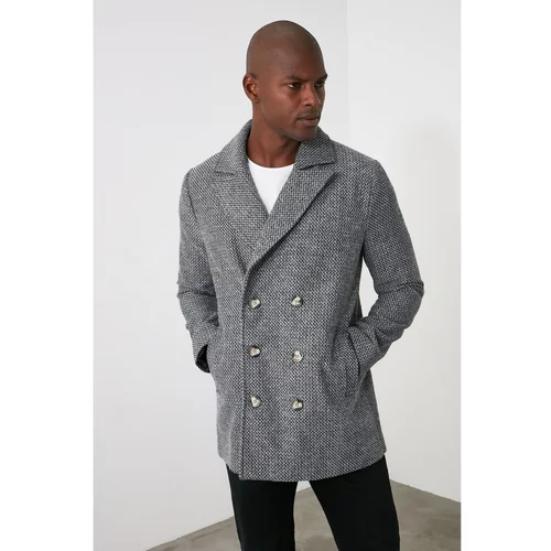 Trendyol Grey Men's Coat - Men's