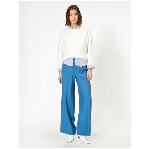 Koton Wide Leg Trousers Slike