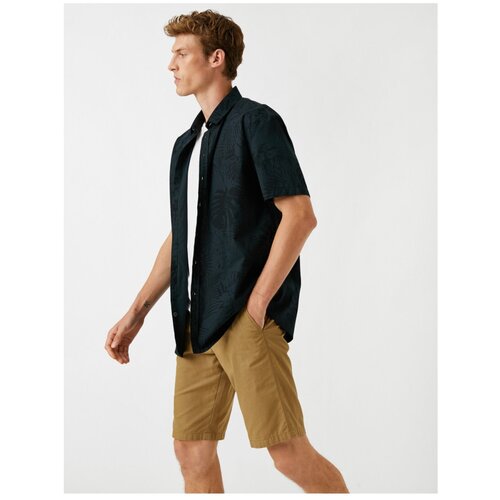 Koton Patterned Short Sleeve Shirt Slike