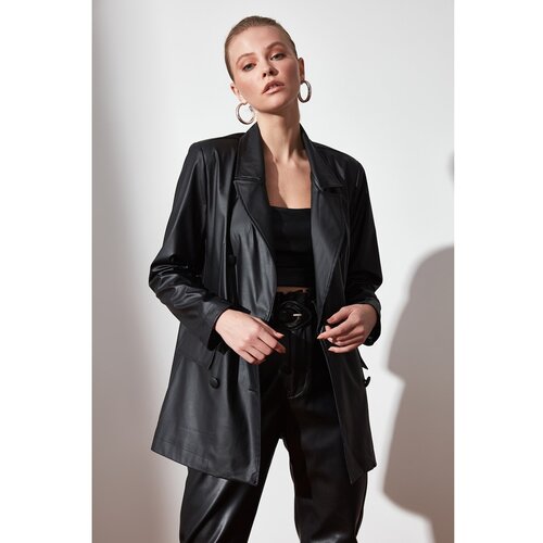 Trendyol Ženska jakna Leather Cene