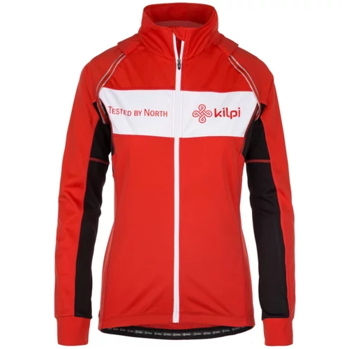 Kilpi Women's cycling jersey Zester-w red