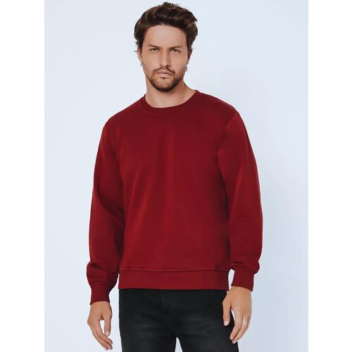 DStreet Men's maroon sweatshirt BX5005 Slike