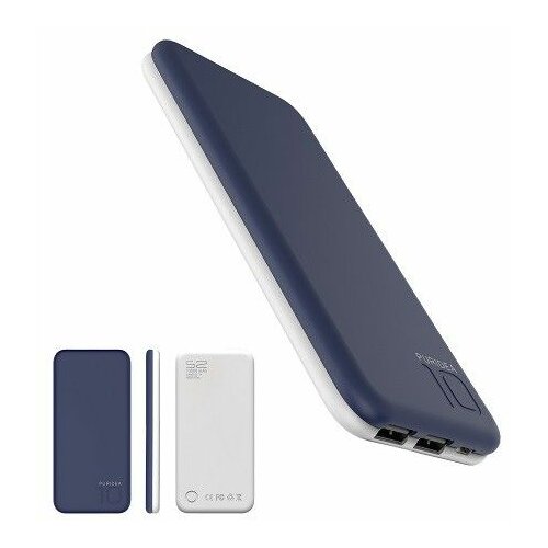 Puridea S2 punjač za mobilne uređaje Powerbank, 10000mAh, Plava Slike
