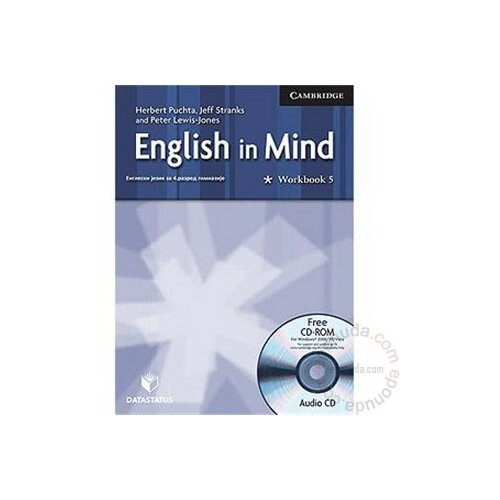 Data Status English in Mind 5 Workbook engleski jezik za 5. razred osnovne škole, radna sveska + Audio Cd knjiga Slike