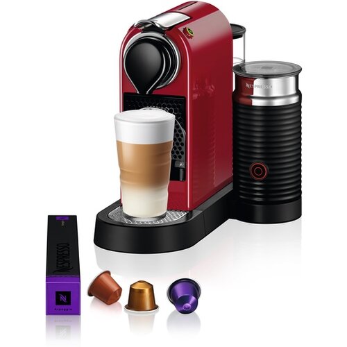 Nespresso Aparat za kafu Citiz and Milk Red C123-EUCRNE2-S Cene