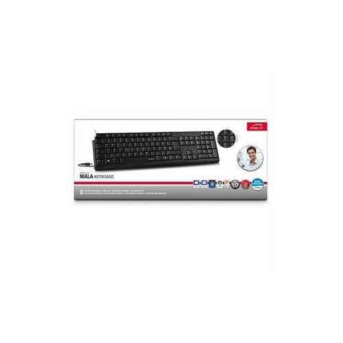 Speedlink USB Niala black SR SL-640001-BK-LC tastatura Slike