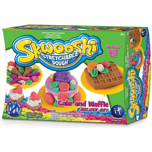 Irwin Toys Skwooshi Masa za modelovanje DeLuxe set za pravljenje torti i kolača 30102 Slike