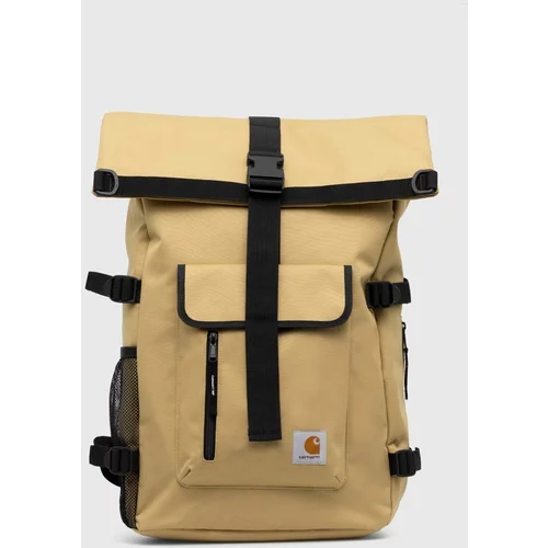 Carhartt WIP Ruksak Philis Backpack boja: bež, veliki, bez uzorka, I031575.1YKXX