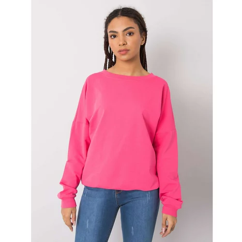 Fashion Hunters RUE PARIS pink hoodie without a hood