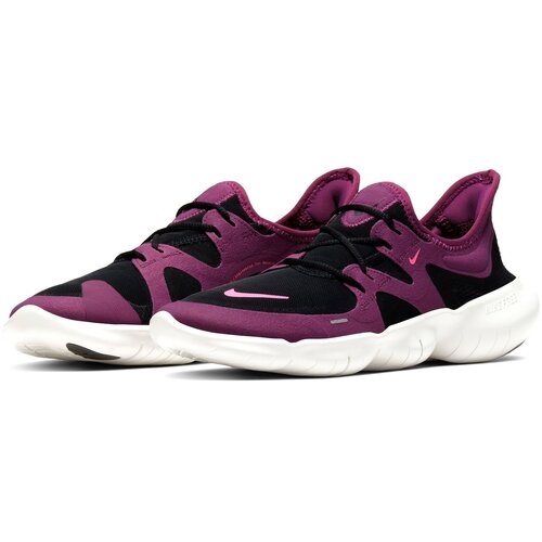 Nike Free Run 5.0 Trainers Ladies crna bela Fuksija ePonuda