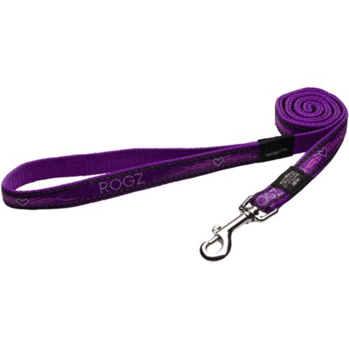 Rogz Povodac za pse Purple Chrome - L Cene