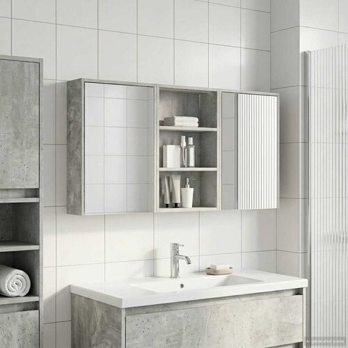  Set ormarića za kupaonicu 3 kom. 126 x 16 x 62.5 cm Cijene