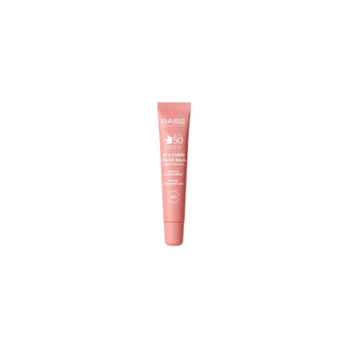 Laboratorios Babe SUN Lip &amp;amp; Cheek balzam PINK SPF50+ Slike