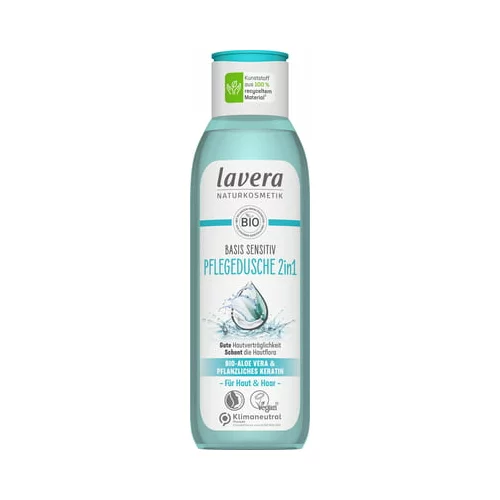 Lavera Basis Sensitiv gel za prhanje 2v1 - 250 ml