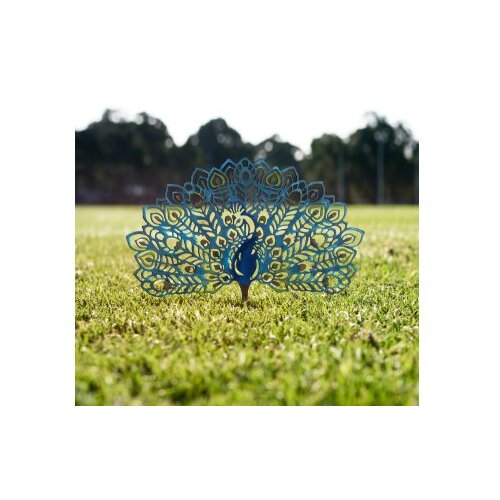 WALLXPERT Dekorativna figura Peacock v2, 60x38 cm, 1.5 mm Cene