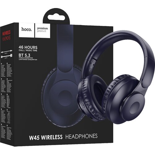 hoco. Slu&scaron;alice bežične, Bluetooth - W45 Enjoy, Blue Cijene
