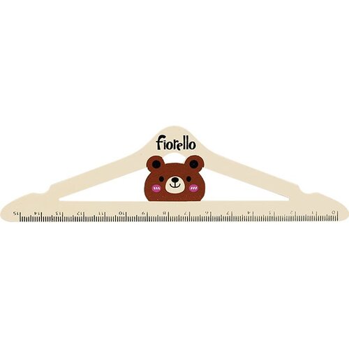 Fiorello Drveni lenjir meda - ve&amp;scaron;alica 15 cm Slike