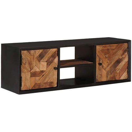  ormar s policom s pohranom s vratima 105 x 30 x 35 cm Slike