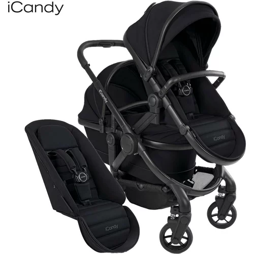 iCandy peach™ 7 otroški voziček double black edition