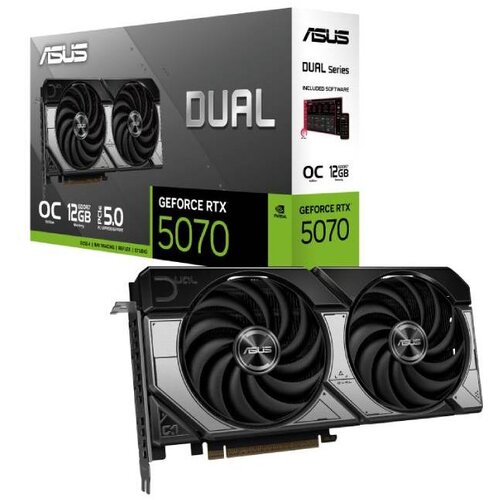 Asus VGA DUAL-RTX5070 12GB GDDR7 , 192-bit, 3x DP, 1x HDMI Cijene