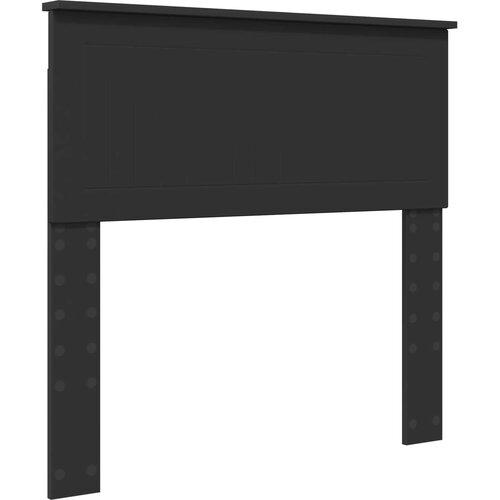  Krevetna konstrukcija Crna 90 x 190 cm Čvrsto borovo drvo Slike