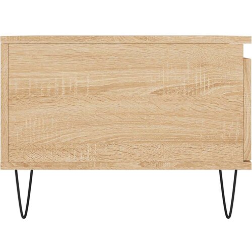 VidaXL Stolić za kavu boja hrasta 90x50x36 5 cm konstruirano drvo Slike