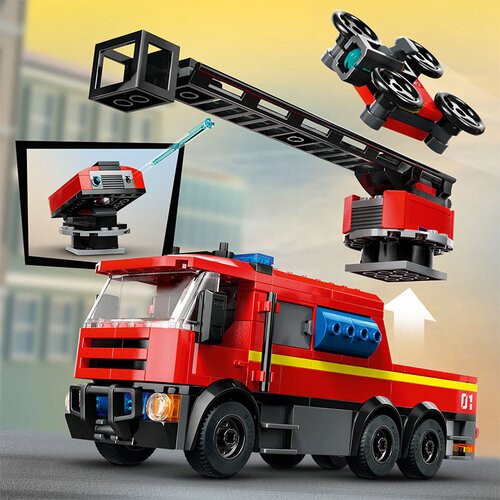 Lego gasilska postaja z gasilskim vozilom 60414 Cene