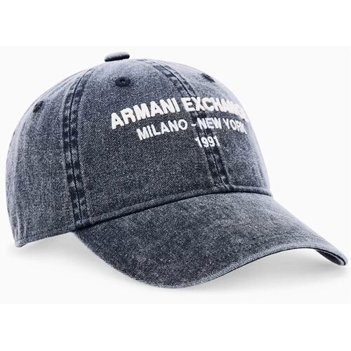 Armani Exchange Kape s &amp;scaron;iltom Xm003634 Af1550 Baseball Hat Modra Slike