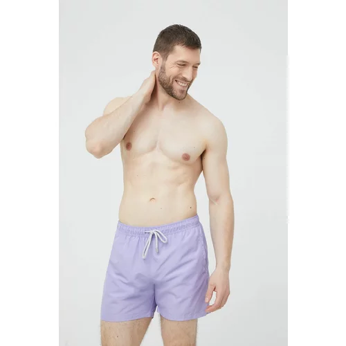 John Frank Kratke hlače za kupanje boja: ljubičasta