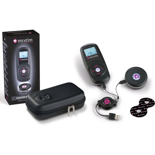 Mystim Cluster Buster Wireless eStim Device Starterkit Slike