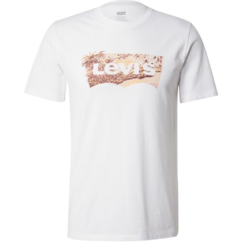 Levi&amp;#039;s Majica kestenjasto smeđa / mandarina / puder roza / bijela Slike
