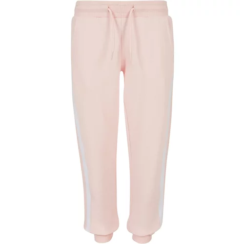 Urban Classics Kids Girls College Contrast Sweatpants pink/white/pink