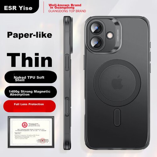  ESR Maska za mobilni telefon iPhone 16, Crna Cene