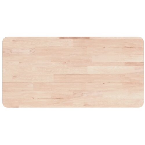  Radni stol 100x60x(73-99,5) cm od masivne hrastovine pravokutni Slike