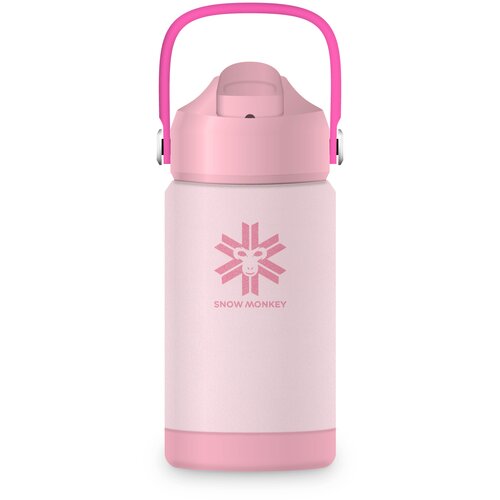 Snow Monkey termo steklenička Kids 350 ml light pink Cene