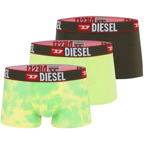 Diesel Boksarice 'UMBX-DAMIEN' svetlo zelena / rdeča / črna / bela