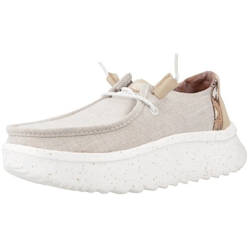 Hey Dude Čevlji Derby WENDY PEAK WOVEN Bež Slike