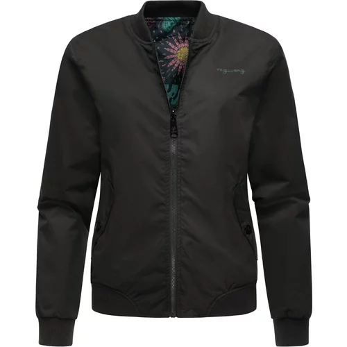 Ragwear Funkcionalna jakna 'Joom' rumena / smaragd / roza / črna
