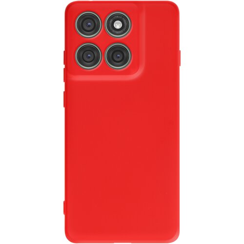 AVIZAR Ovitek za Motorola Edge 60 Pro Soft-Touch iz silikona serije Fast Cover, Rdeča, (5000188988) Cene