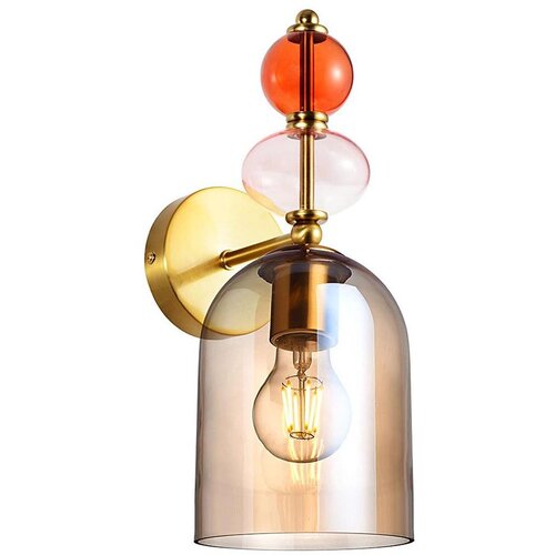  Zidna lampa TROPEA 1xE27/15W/230V zlatna/zadimljeno-bež Cene